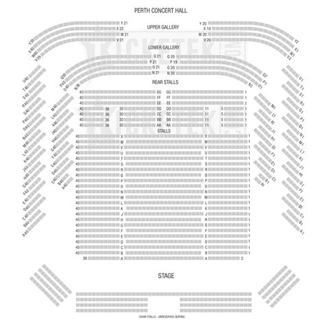 48+ Seating plan concert hall perth