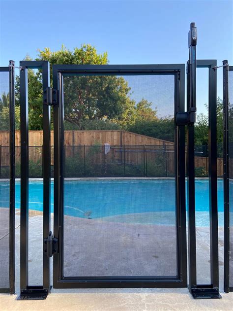 California Pool Fence Gate - Baby Barrier® Pool Fence of San Jose