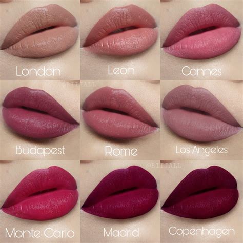 NYX Soft Matte Lip Cream Swatches | Nyx soft matte lip cream, Nyx soft ...