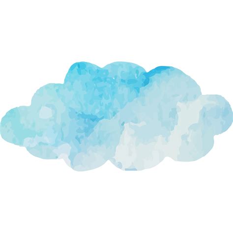 #freetoedit#ftestickers #watercolor #cloud #blue #remixit | Watercolor ...