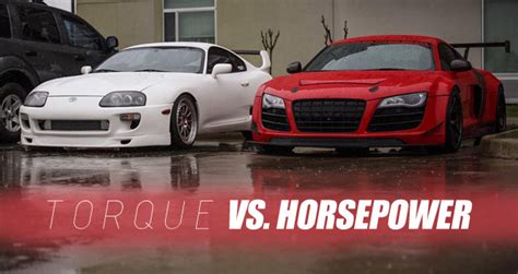 Understanding Horsepower vs Torque in cars