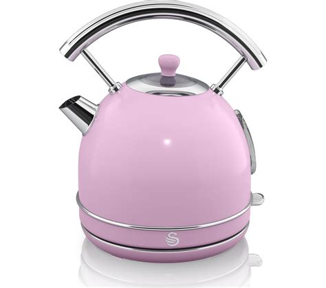 Buy SWAN Retro SK34021PN Traditional Kettle - Pink | Free Delivery | Currys