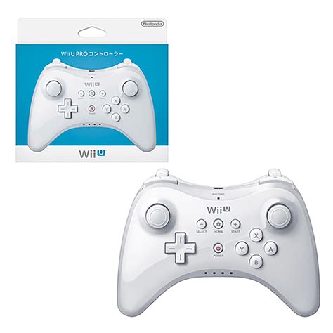 Wii U - Controller - Pro U - White - Japanese Versio