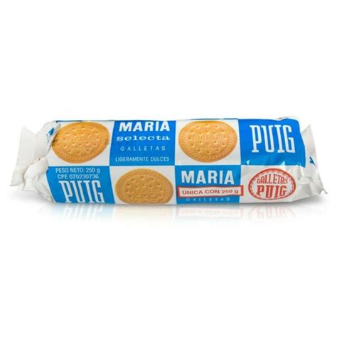 PAQUETE GALLETAS MARIA PUIG – Distribuidora Edén – venta de productos ...