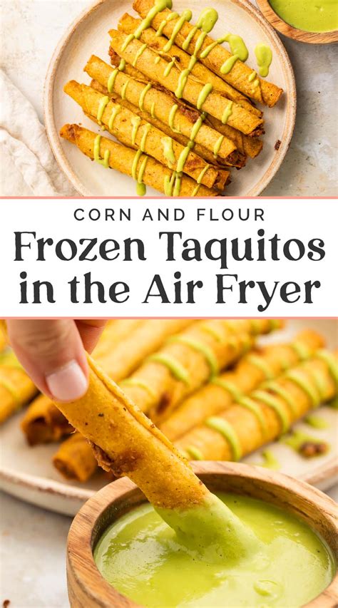 Frozen Taquitos in the Air Fryer (Corn or Flour!) - 40 Aprons