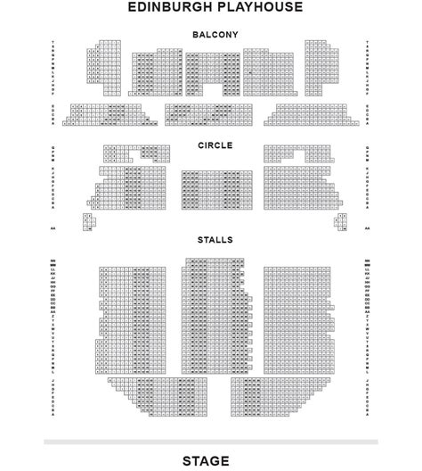 Edinburgh Playhouse Seating Plan