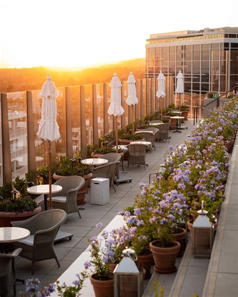 The West Hollywood EDITION Hotel – West Hollywood, CA, USA – Rooftop ...