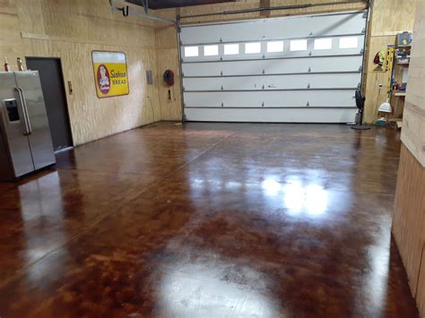 Staining Old Concrete Garage Floor | Floor Roma