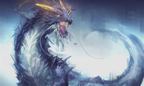 3840x216020219 Dragon Painting 3840x216020219 Resolution Wallpaper, HD ...