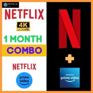 Buy Netflix_ 4K UHD + Amazon Prime 30 Days Combo Pack