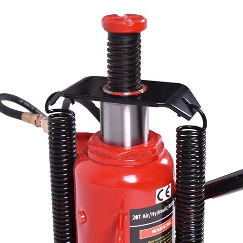 20T Ton Air Hydraulic Bottle Jack 40,000lb Heavy Duty Auto Truck Repair ...