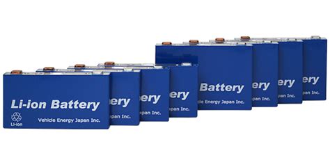 Lithium-ion Battery Cells for HEV : Vehicle Energy Japan Inc.