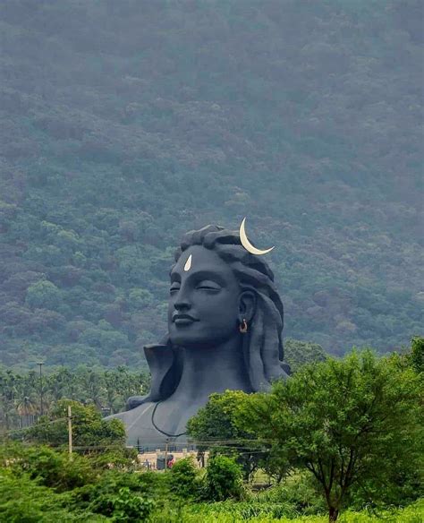 Adiyogi Shiva Statue in Coimbatore, Tamilnadu