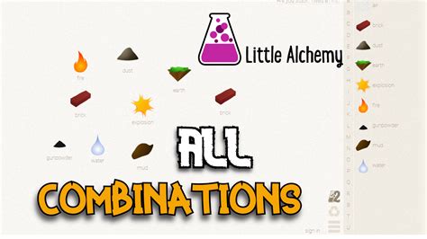 Little Alchemy: All Combinations