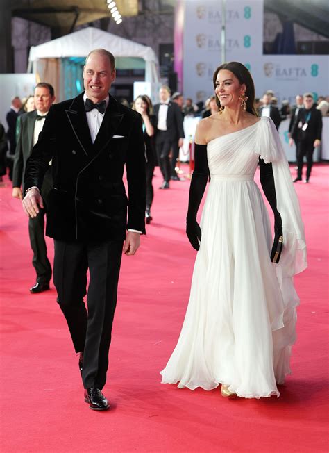 The Princess of Wales brings regal elegance to the BAFTAs in dramatic ...