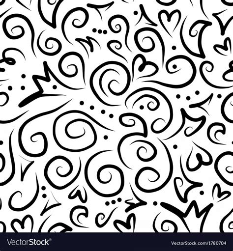 Black And White Swirl Vector at Vectorified.com | Collection of Black ...