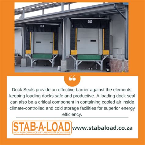 Stab-A-Load | Dock Seals provide an effective barrier against the elements.