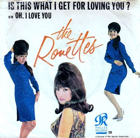 the Ronettes — 1965 45rpm Record Sleeve | The ronettes, Album cover art ...