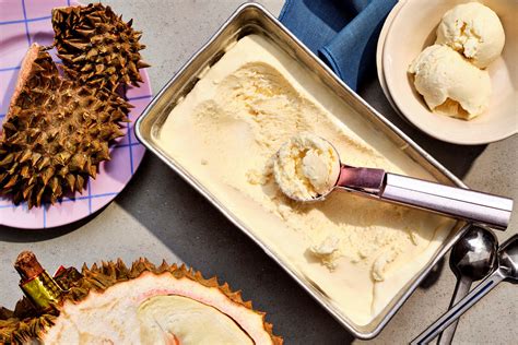 No-Churn Durian Ice Cream Recipe | Saveur