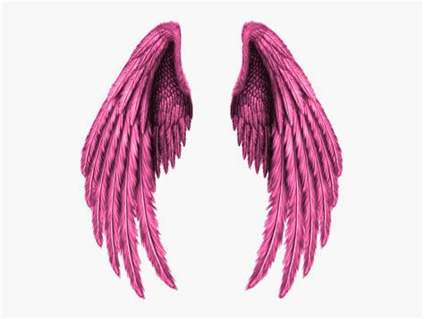 #wings #pink #freedom #freetoedit - Realistic Angel Wings Drawing, HD ...