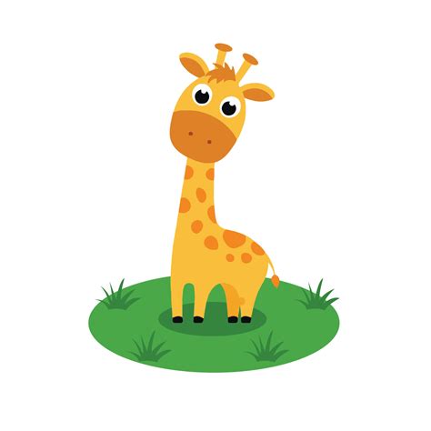 Cute Giraffe Cartoon Vector Art, Icons, and Graphics for Free Download