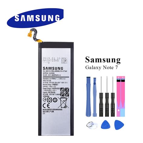 Original Battery EB BN930ABE For Samsung Galaxy Note 7 Top Quality Akku ...