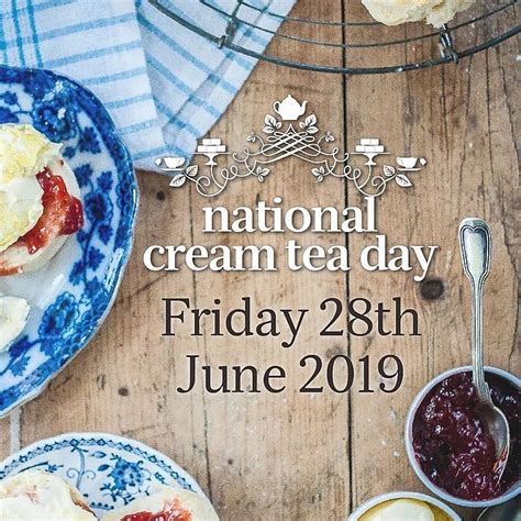 National Cream Tea Day - celebrate in Godshill - Godshill Online