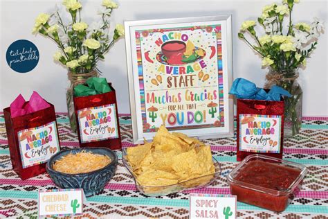 Creative Teacher Appreciation Week Luncheon Ideas — TidyLady Printables