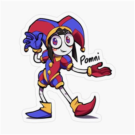 "pomni the amazing digital circus" Sticker for Sale by DarBkaStOre in ...