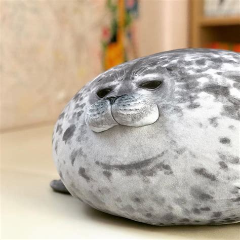 Adorable Round Seal Hugging Pillow Is Taking Over The Internet