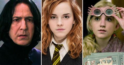 Harry Potter Characters Sorted Into Their True Hogwarts House