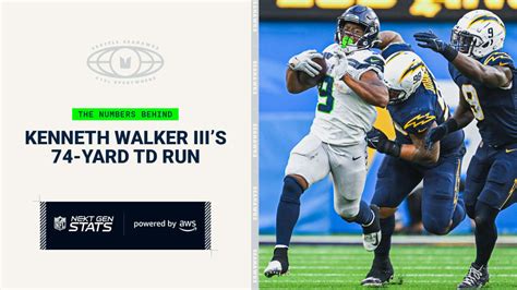 Next Gen Stats: Kenneth Walker III Reaches Top Speed Of Season On 74-yd TD