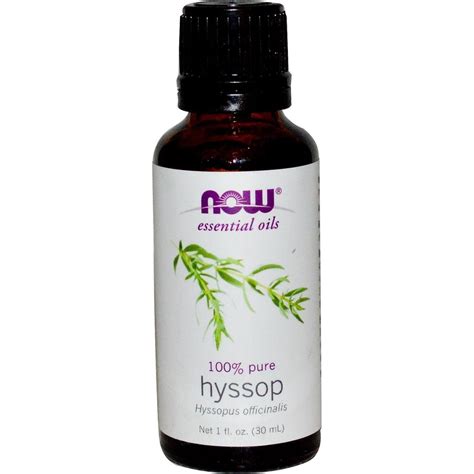 Now Essential Oils – Hyssop 100% Pure Oils 1 fl.oz – Store – Nicholas ...