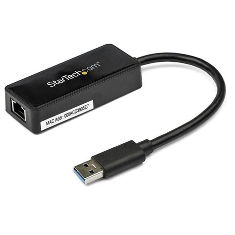 STARTECH TARJETA DE RED EXTERNA USB 3.0 1P GIGABIT RJ45