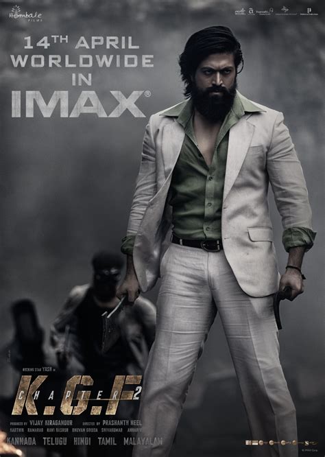 IMAX's KGF Chapter 2 poster has a rugged Rocky in a fierce look ...