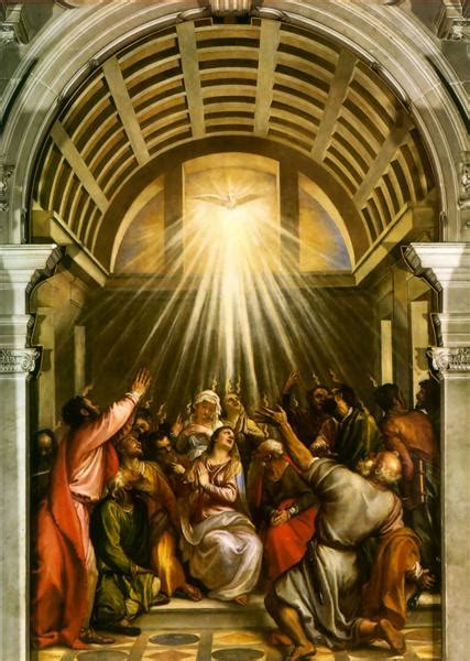 Pentecost, c.1545 - Titian - WikiArt.org