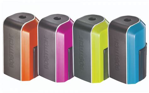 Vertical Battery Pencil Sharpener, Assorted Colors | Bostitch Office