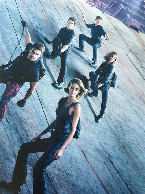 ALLEGIANT MOVIE POSTER 2 Sided ORIGINAL ADV 27x40 SHAILENE WOODLEY THEO ...