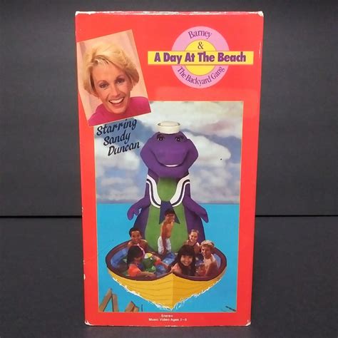 Barney The Backyard Gang A Day At The Beach Vhs Video Tape Sandy My ...