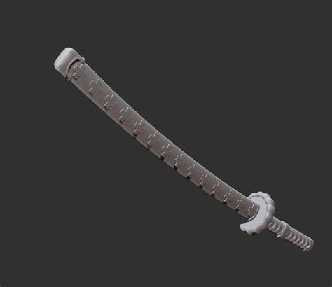 Kikoku Sword Trafalgar Law 3D model 3D printable | CGTrader