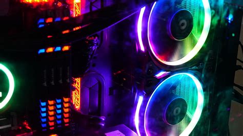 1920x1080px, 1080P free download | Gaming rig, rgb colors, neon ...