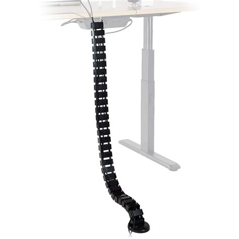 vivo vertebrae cable management kit height adjustable desk quad entry ...