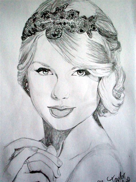 my taylor swift drawing