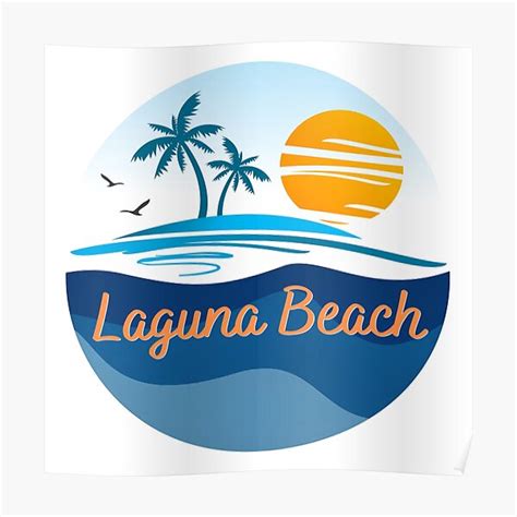 "Laguna Beach in Orange County, California" Poster for Sale by ...