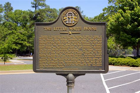 Marker Monday: The Little White House - Georgia Historical Society