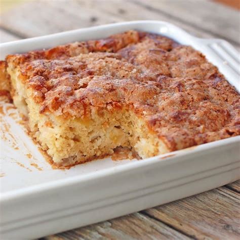 Cinnamon Sugar Apple Cake Recipe - Pinch of Yum