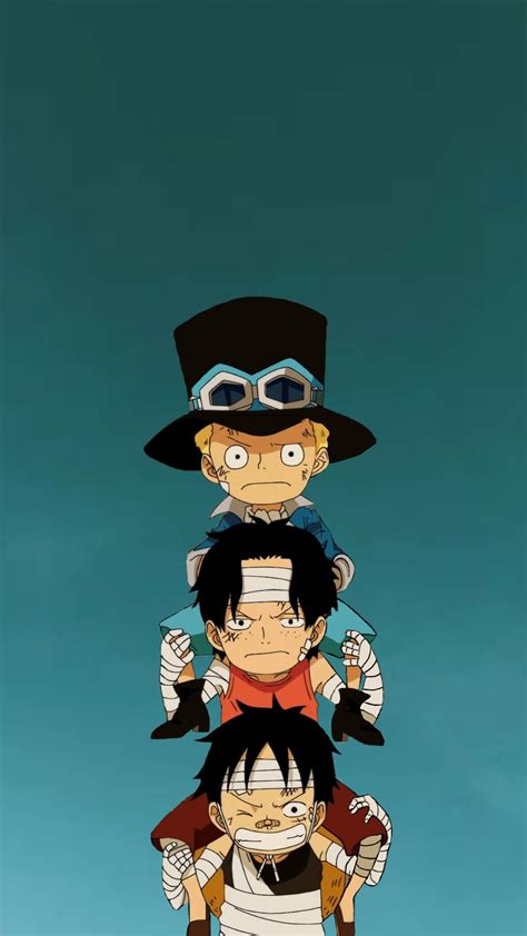 Luffy, Ace & Sabo | Ace and luffy, Ace sabo luffy, Luffy