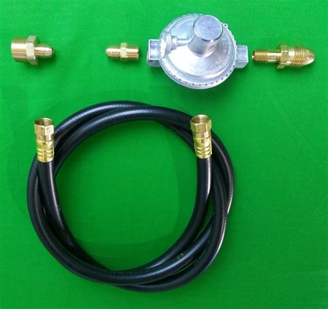 NPSK-12 – 12′ PORTABLE PROPANE HOSE KIT WITH REGULATOR AND FITTINGS ...