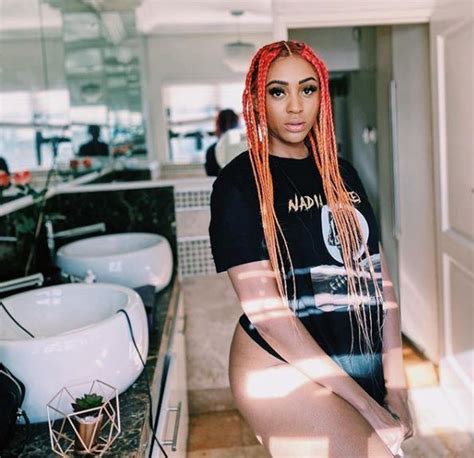 Nadia Nakai Looks Pregnant In This Photo, Fans React | Pregnant, Photo ...