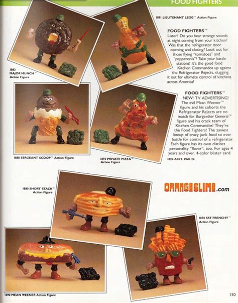 Unlike other toy lines at the time, Food Fighters was not associated ...